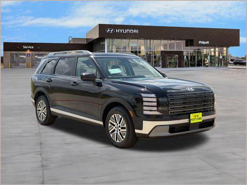 Abyss Black Pearl 2026 Hyundai Palisade Hybrid Blue SEL Premium 7P