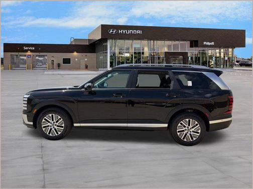 Abyss Black Pearl 2026 Hyundai Palisade Hybrid Blue SEL Premium 7P