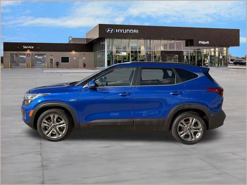 Neptune Blue 2021 Kia Seltos S