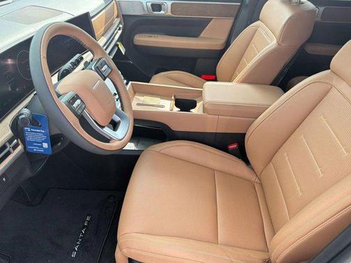 Serenity White 2026 Hyundai SANTA FE HEV Calligraphy