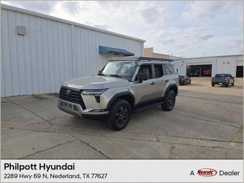 Atomic Silver 2025 Lexus GX 550 Overtrail