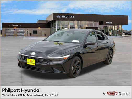 Abyss Black 2026 Hyundai ELANTRA Sport