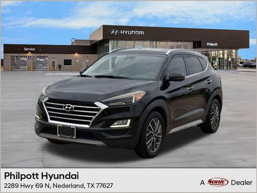 Black Noir Pearl 2019 Hyundai TUCSON Limited