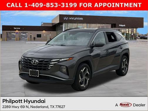 Amazon Gray 2022 Hyundai TUCSON Hybrid SEL Convenience
