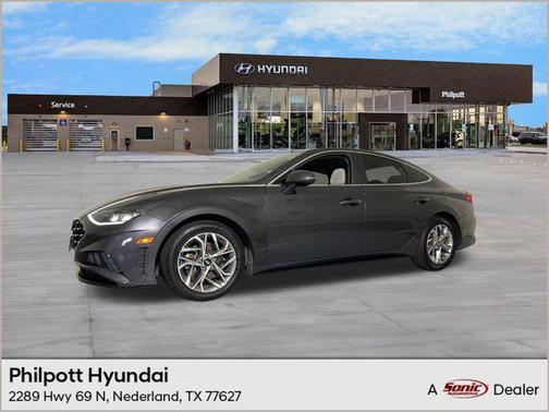 Portofino Gray 2021 Hyundai SONATA SEL