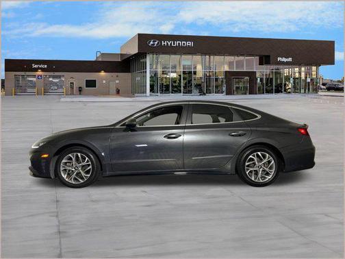 Portofino Gray 2021 Hyundai SONATA SEL