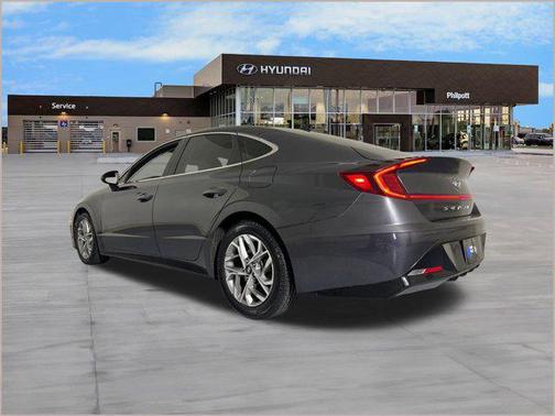 Portofino Gray 2021 Hyundai SONATA SEL