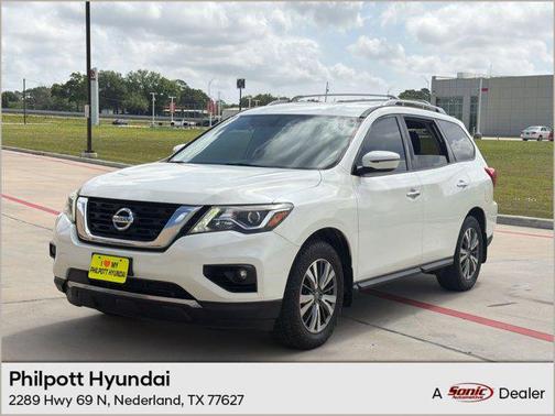 Pearl White Tricoat 2019 Nissan Pathfinder SV