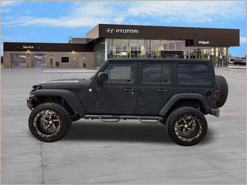 Black Clearcoat 2018 Jeep Wrangler Unlimited Sport