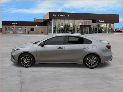 Steel Gray 2022 Kia Forte GT-Line