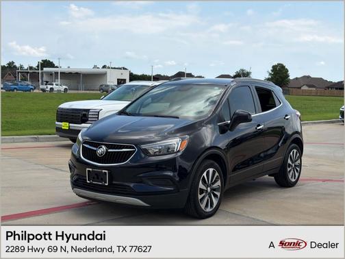 Dark Moon Blue Metallic 2022 Buick Encore Preferred