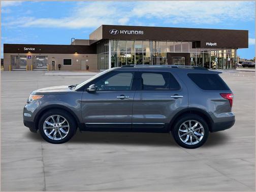 Gray 2014 Ford Explorer Limited