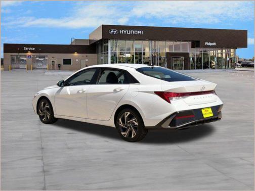 Serenity White 2026 Hyundai ELANTRA Limited