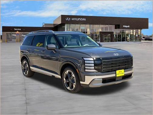 Ecotronic Gray Pearl 2026 Hyundai Palisade Hybrid Limited