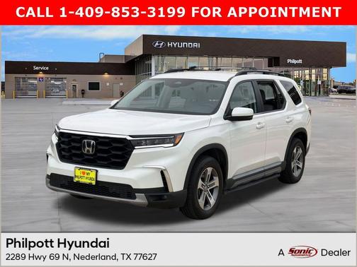 Platinum White Pearl 2024 Honda Pilot EX-L