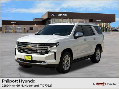 Summit White 2023 Chevrolet Tahoe Premier