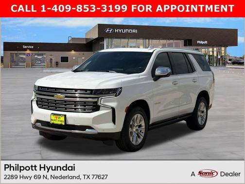 Summit White 2023 Chevrolet Tahoe Premier