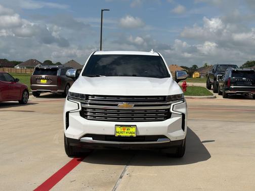 Summit White 2023 Chevrolet Tahoe Premier