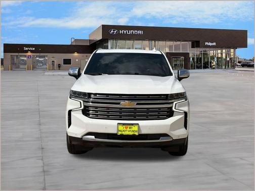 Summit White 2023 Chevrolet Tahoe Premier