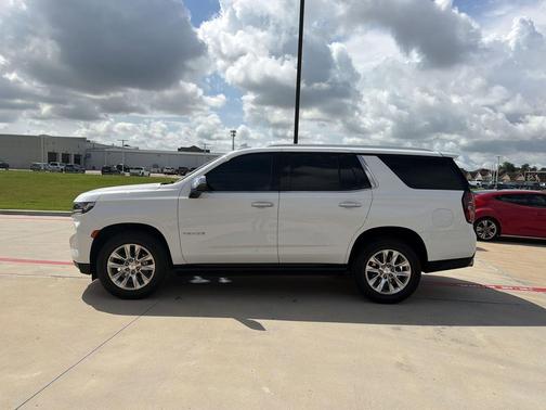 Summit White 2023 Chevrolet Tahoe Premier