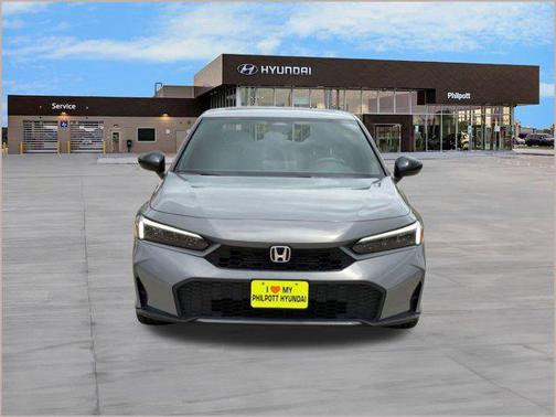 Gray 2025 Honda Civic Hybrid Sport