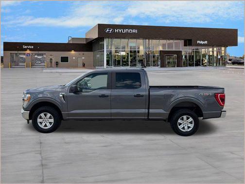 Gray 2021 Ford F-150 XLT