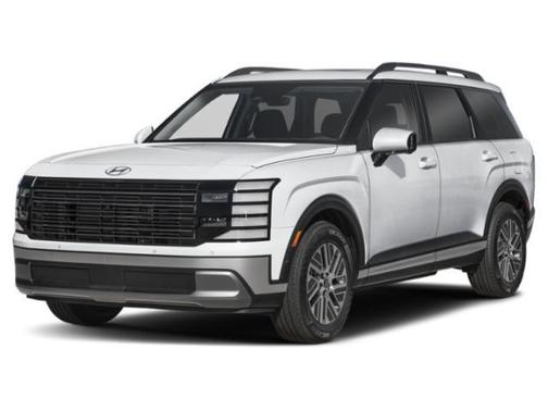 Creamy White Pearl 2026 Hyundai Palisade Hybrid Blue SEL Premium 7P