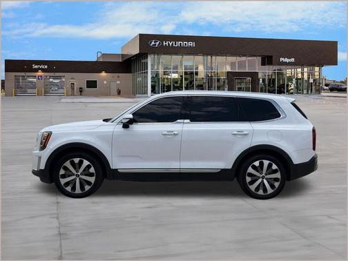 Glacial White Pearl 2022 Kia Telluride EX