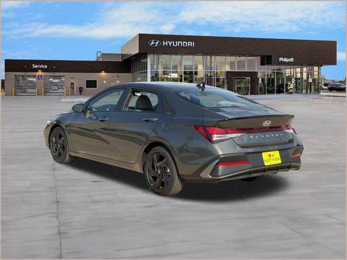 Amazon Gray 2026 Hyundai ELANTRA Sport