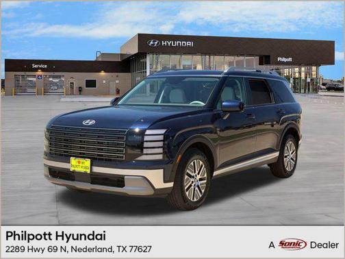 Pacific Sapphire 2026 Hyundai Palisade Hybrid Blue SEL Premium 7P