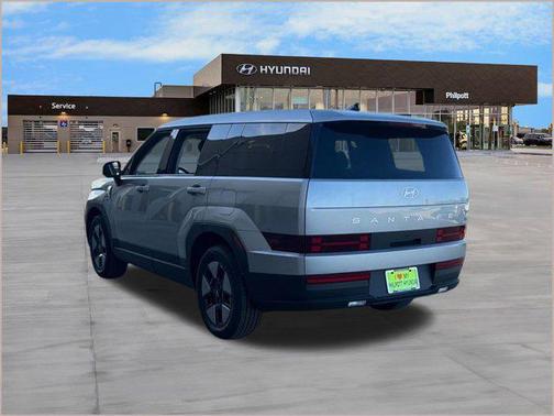 Shimmering Silver 2026 Hyundai SANTA FE SE