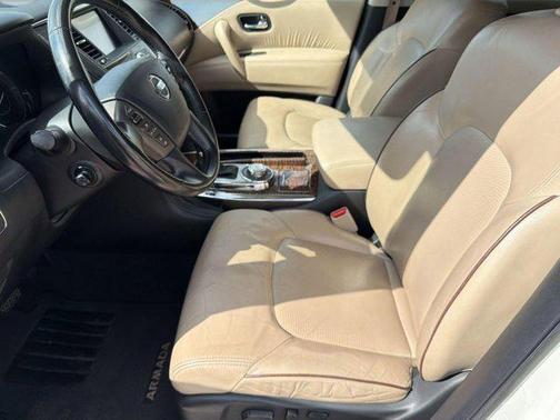 Pearl White 2018 Nissan Armada SL