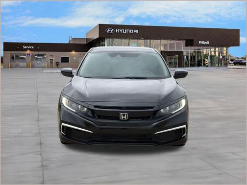 Crystal Black Pearl 2019 Honda Civic LX