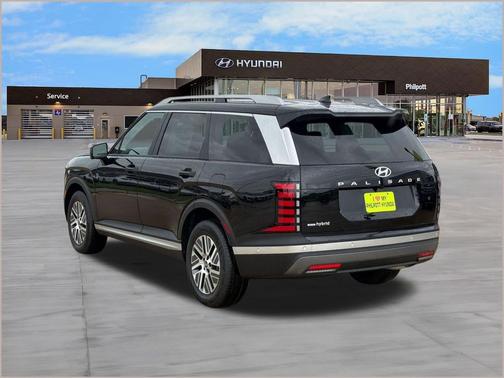 Abyss Black Pearl 2026 Hyundai Palisade Hybrid Blue SEL Premium 7P