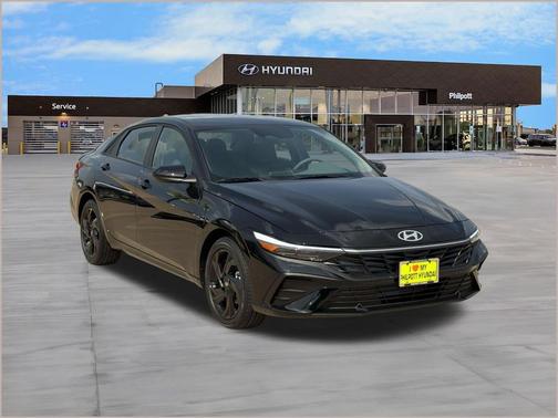 Abyss Black 2026 Hyundai ELANTRA Sport