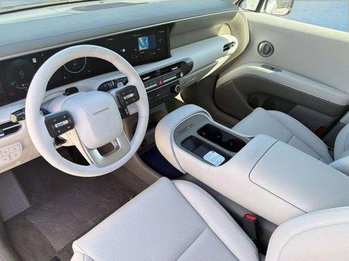 Creamy White Pearl 2026 Hyundai Palisade Hybrid Blue SEL 7P