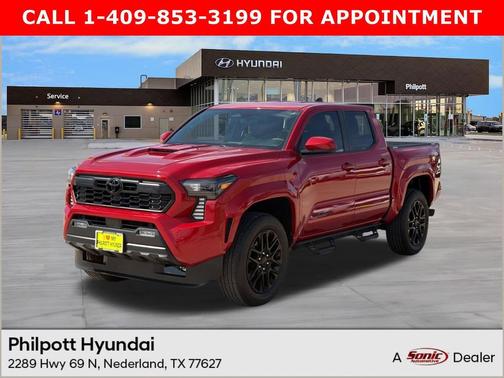 Supersonic Red 2025 Toyota Tacoma TRD Sport