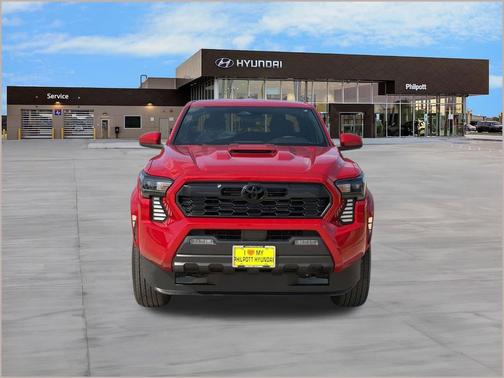Supersonic Red 2025 Toyota Tacoma TRD Sport