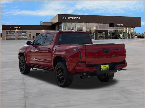 Supersonic Red 2025 Toyota Tacoma TRD Sport