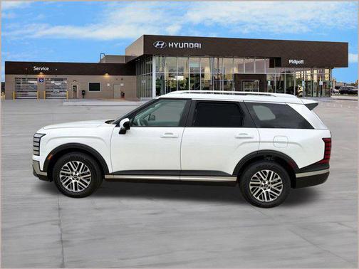 Creamy White Pearl 2026 Hyundai PALISADE SEL Premium 8P