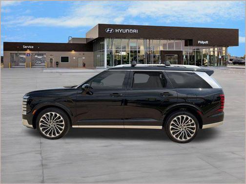 Abyss Black Pearl 2026 Hyundai Palisade Hybrid Calligraphy