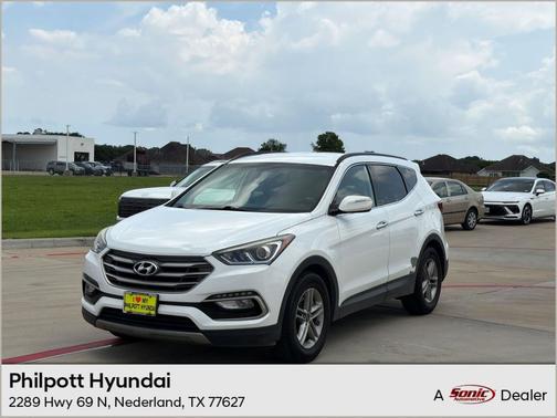 Frost White Pearl 2017 Hyundai Santa Fe Sport 2.4L