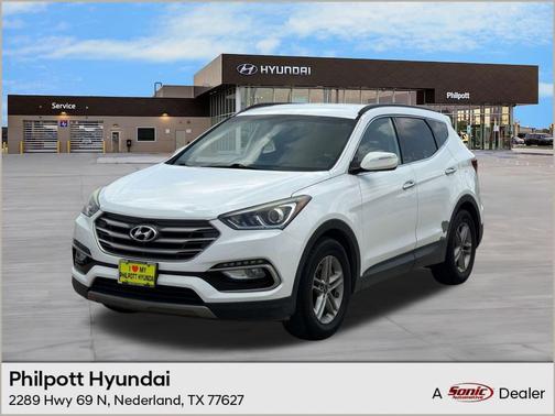 Frost White Pearl 2017 Hyundai Santa Fe Sport 2.4L