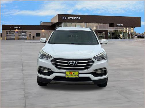 Frost White Pearl 2017 Hyundai Santa Fe Sport 2.4L