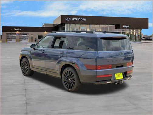 Atlantis Blue 2026 Hyundai SANTA FE Calligraphy
