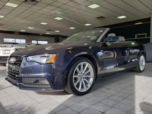 Blue/ Black Roof 2016 Audi A5 2dr Cabriolet Auto Premium Plus