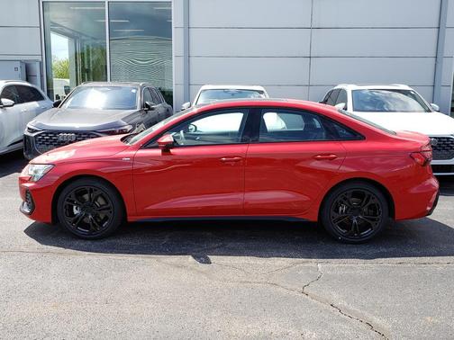 Progressive Red Metallic 2026 Audi A3 Premium