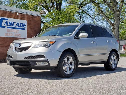 Palladium Metallic 2010 Acura MDX 3.7 L