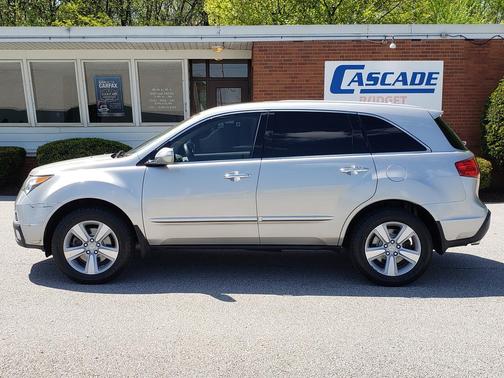 Palladium Metallic 2010 Acura MDX 3.7 L