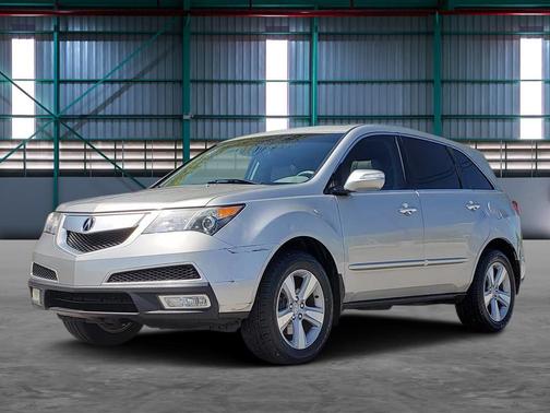 Palladium Metallic 2010 Acura MDX 3.7 L